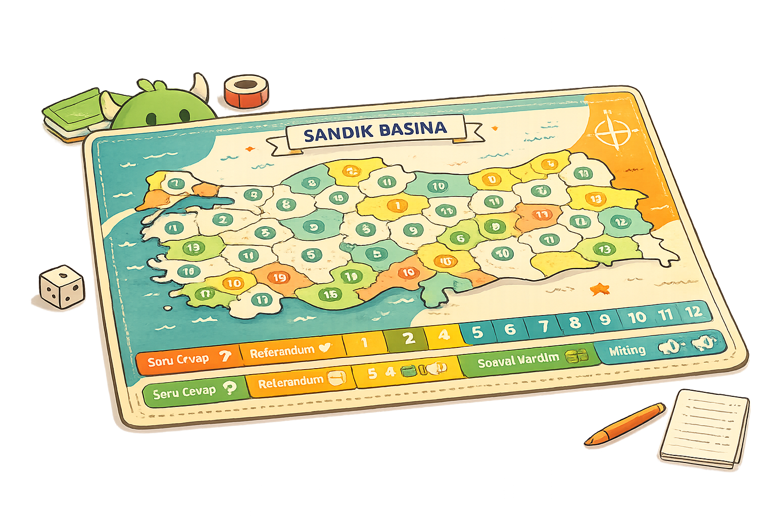 Sandık Başına bileşenleri