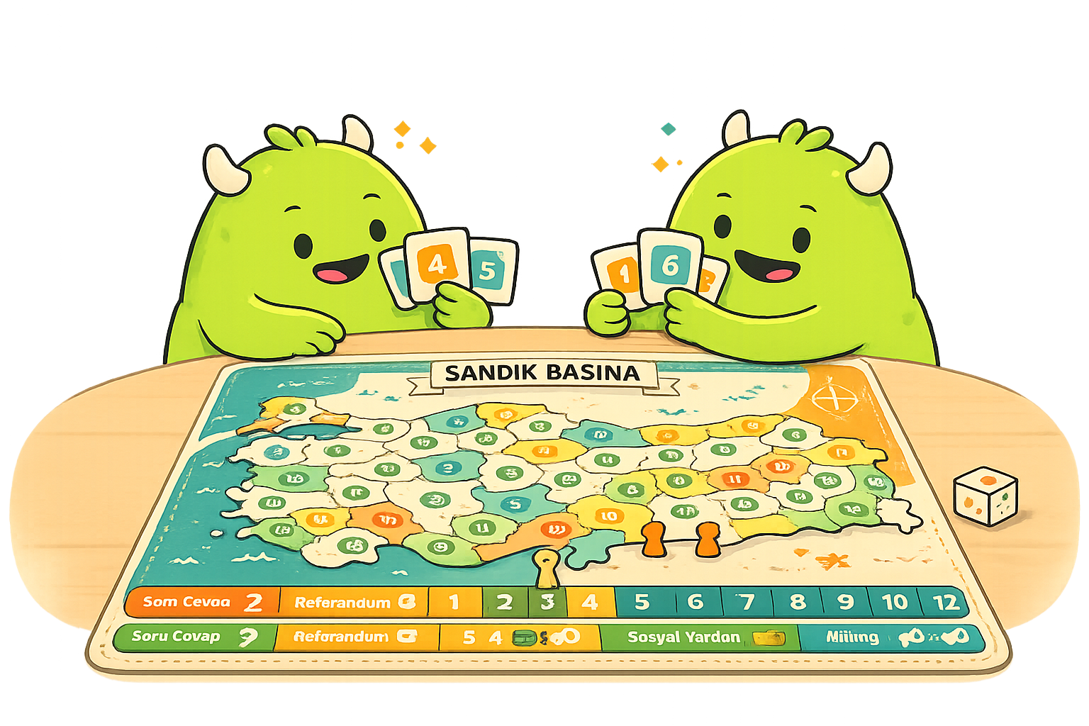 Sandık Başına İllüstrasyonu